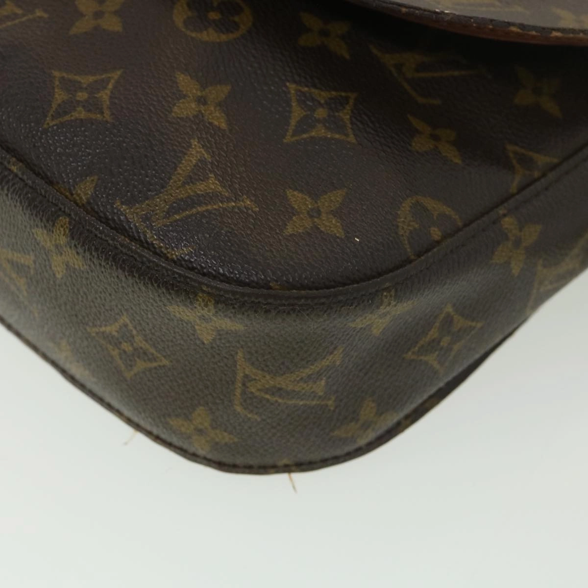 LOUIS VUITTON Monogram Saint Cloud GM Shoulder Bag M51242 LV tb574