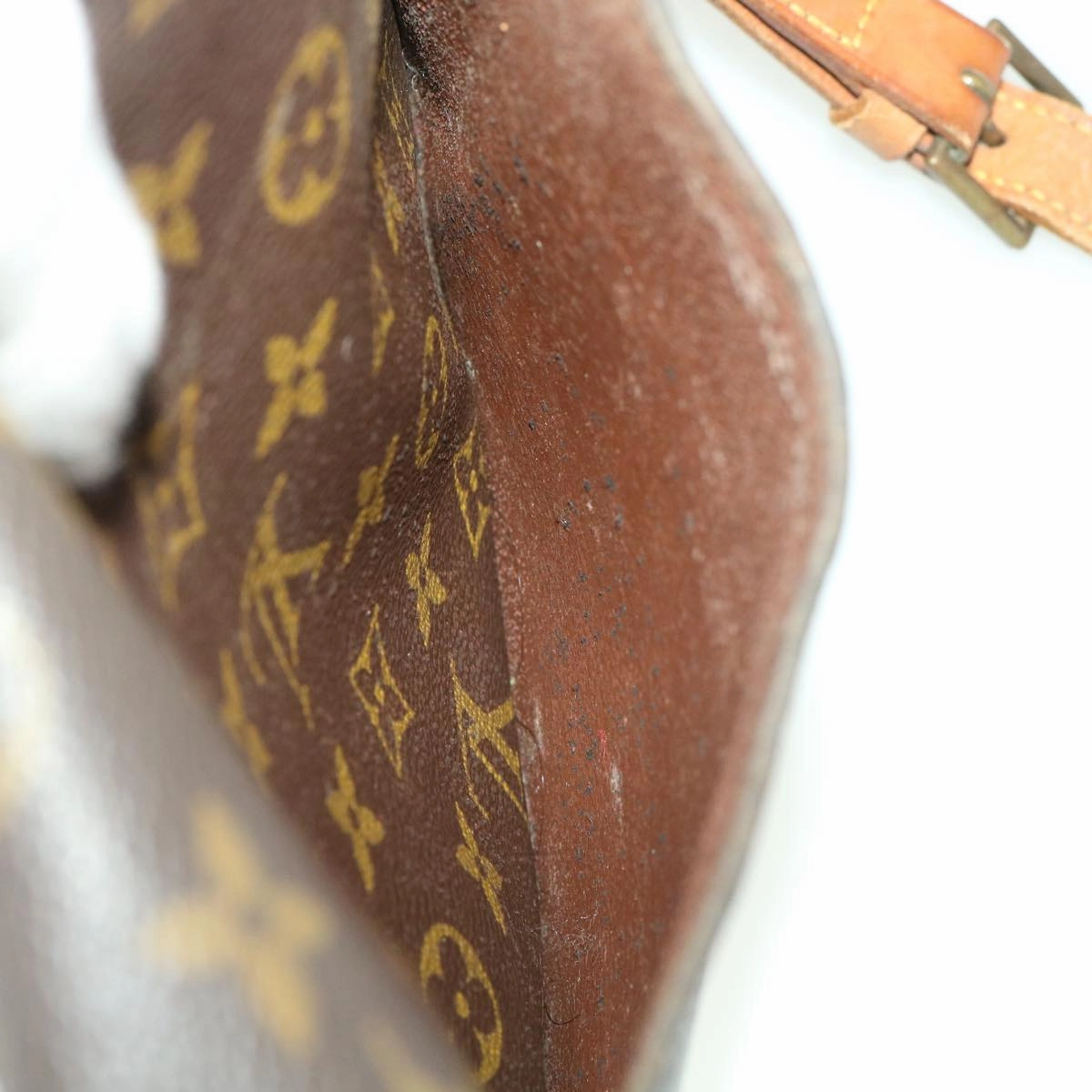 LOUIS VUITTON Monogram Saint Cloud GM Shoulder Bag M51242 LV tb574