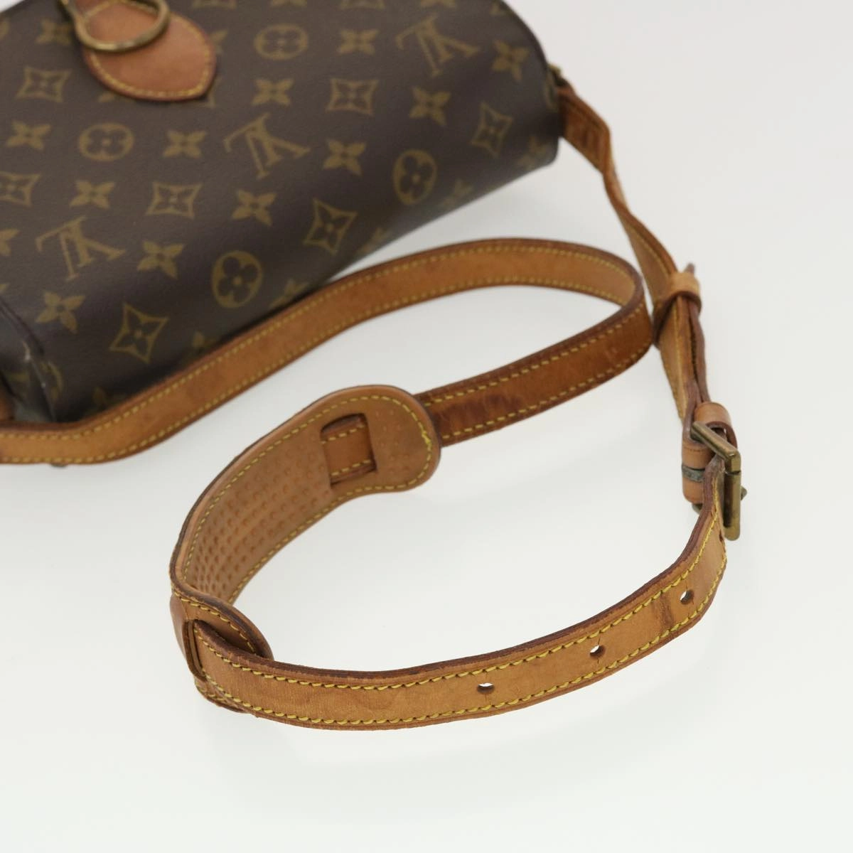 LOUIS VUITTON Monogram Saint Cloud GM Shoulder Bag M51242 LV yk6377