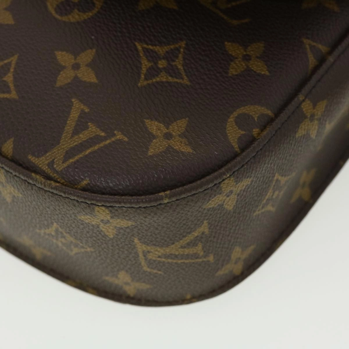 LOUIS VUITTON Monogram Saint Cloud GM Shoulder Bag M51242 LV yk6377