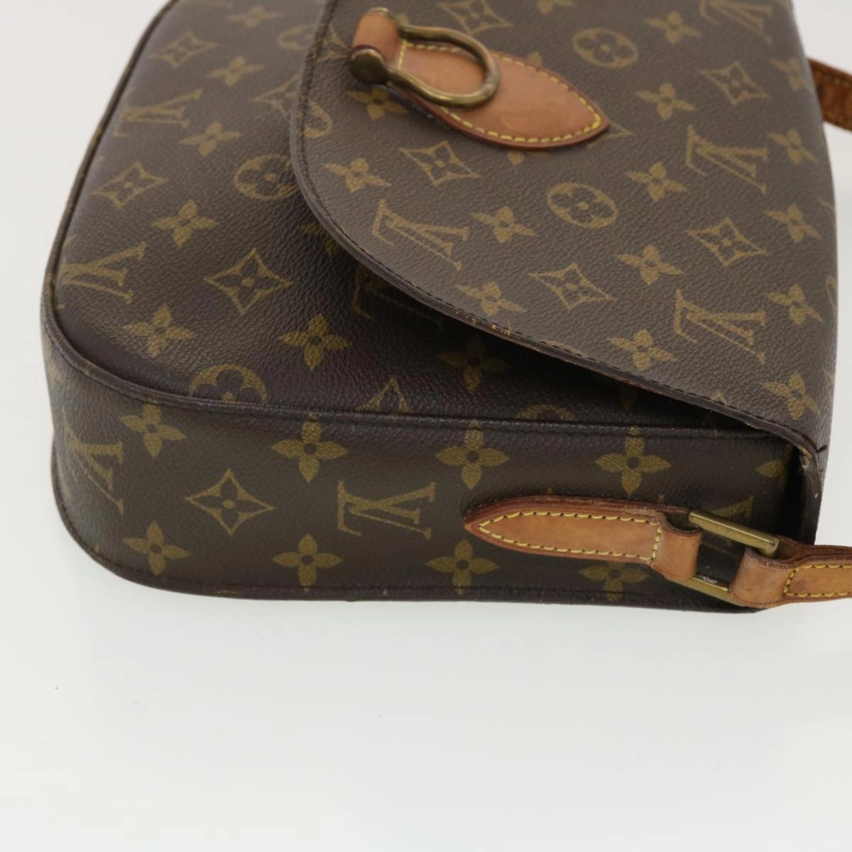 LOUIS VUITTON Monogram Saint Cloud GM Shoulder Bag M51242 LV yk6377