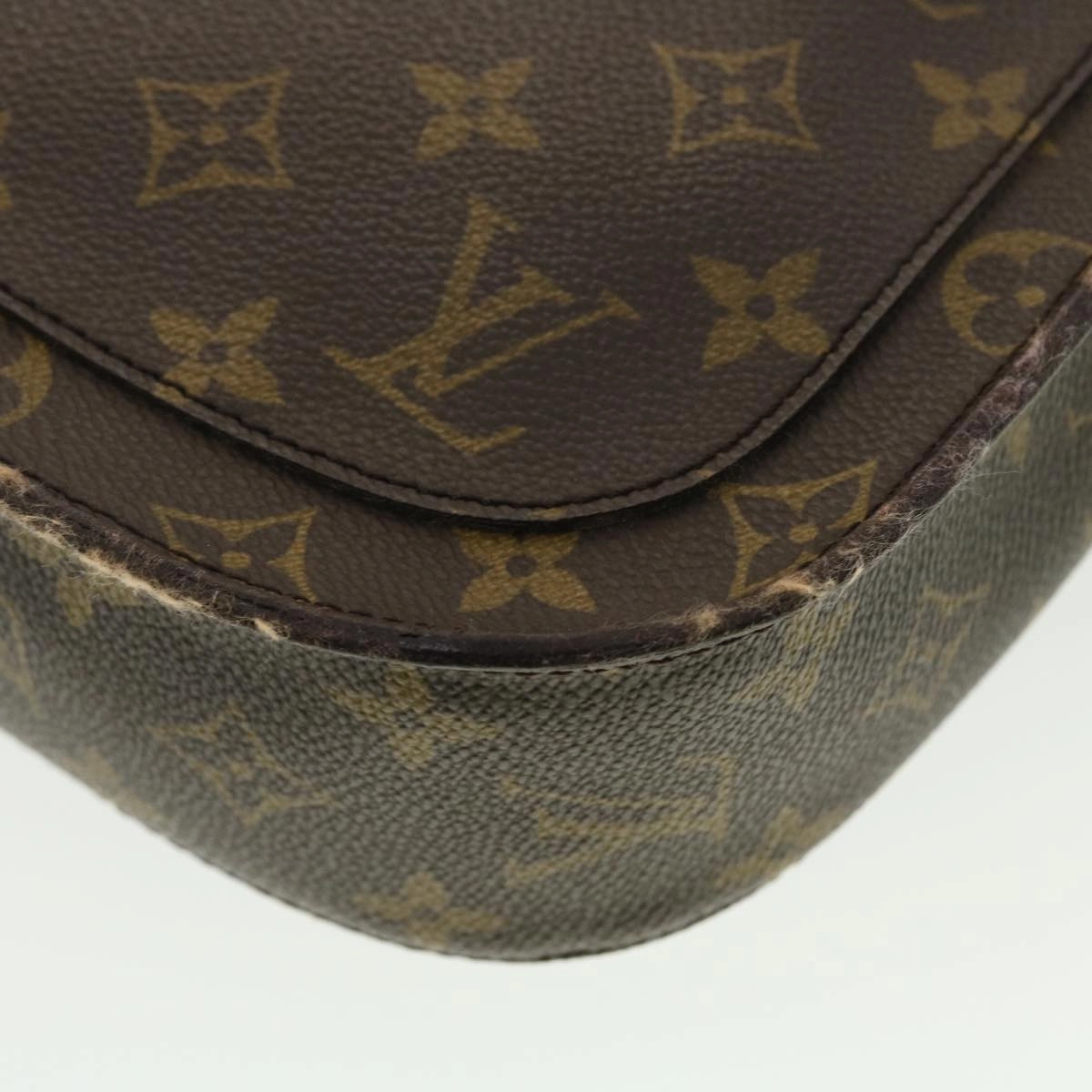 LOUIS VUITTON Monogram Saint Cloud GM Shoulder Bag M51242 LV yk6475