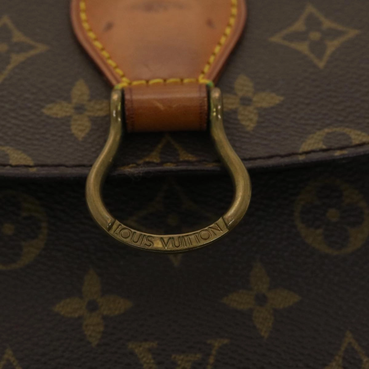 LOUIS VUITTON Monogram Saint Cloud GM Shoulder Bag M51242 LV yk6475