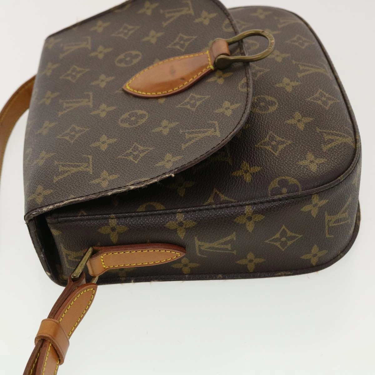 LOUIS VUITTON Monogram Saint Cloud GM Shoulder Bag M51242 LV yk6475