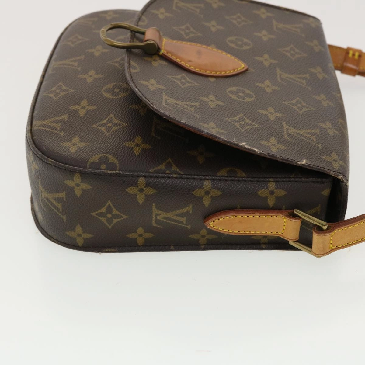 LOUIS VUITTON Monogram Saint Cloud GM Shoulder Bag M51242 LV yk6475