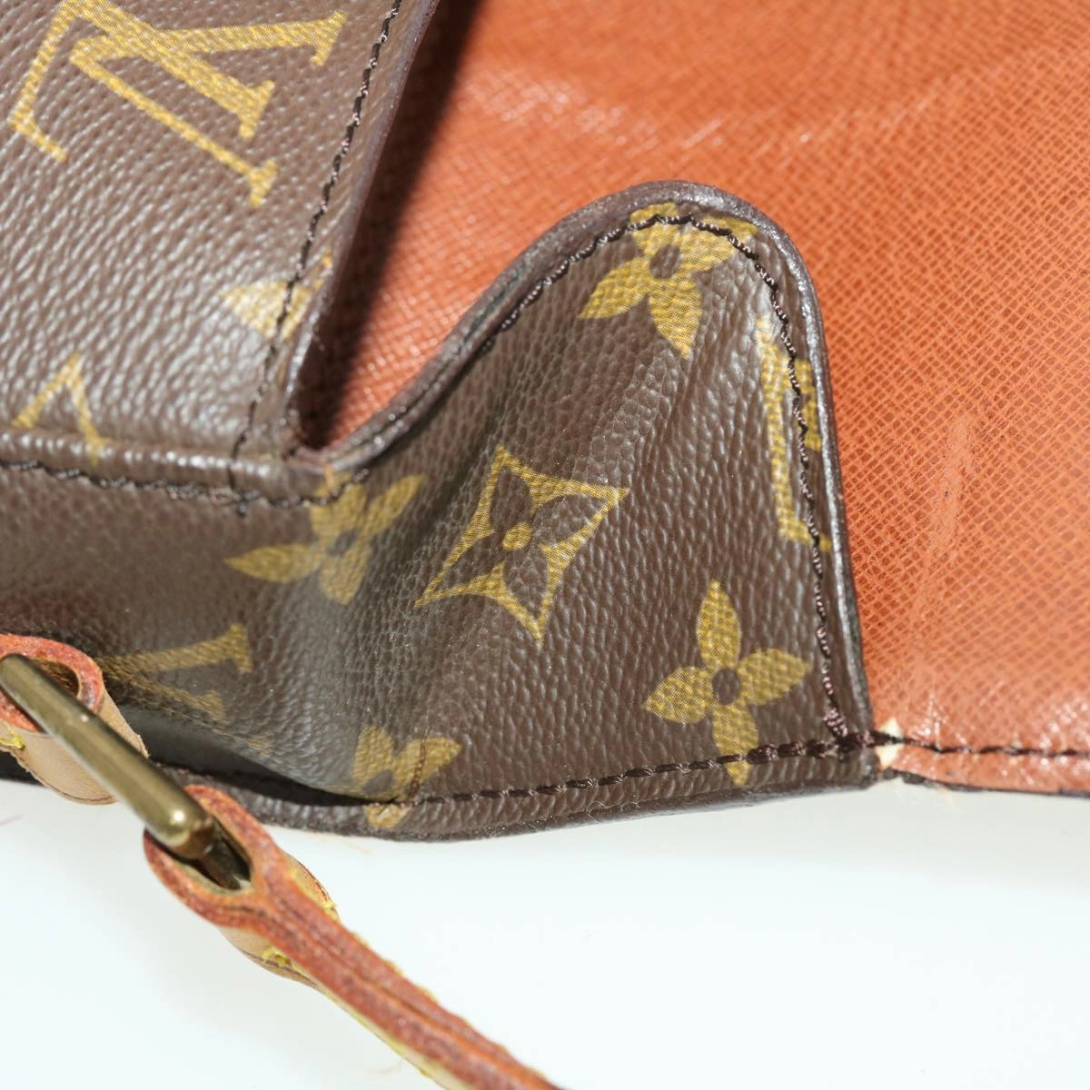 LOUIS VUITTON Monogram Saint Cloud GM Shoulder Bag M51242 LV yk6475