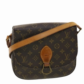 LOUIS VUITTON Monogram Saint Cloud GM Shoulder Bag M51242 LV yk6475