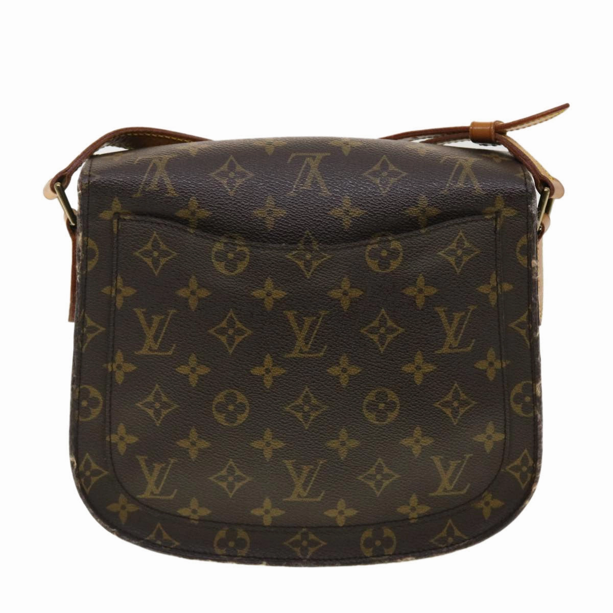 LOUIS VUITTON Monogram Saint Cloud GM Shoulder Bag M51242 LV yk6475