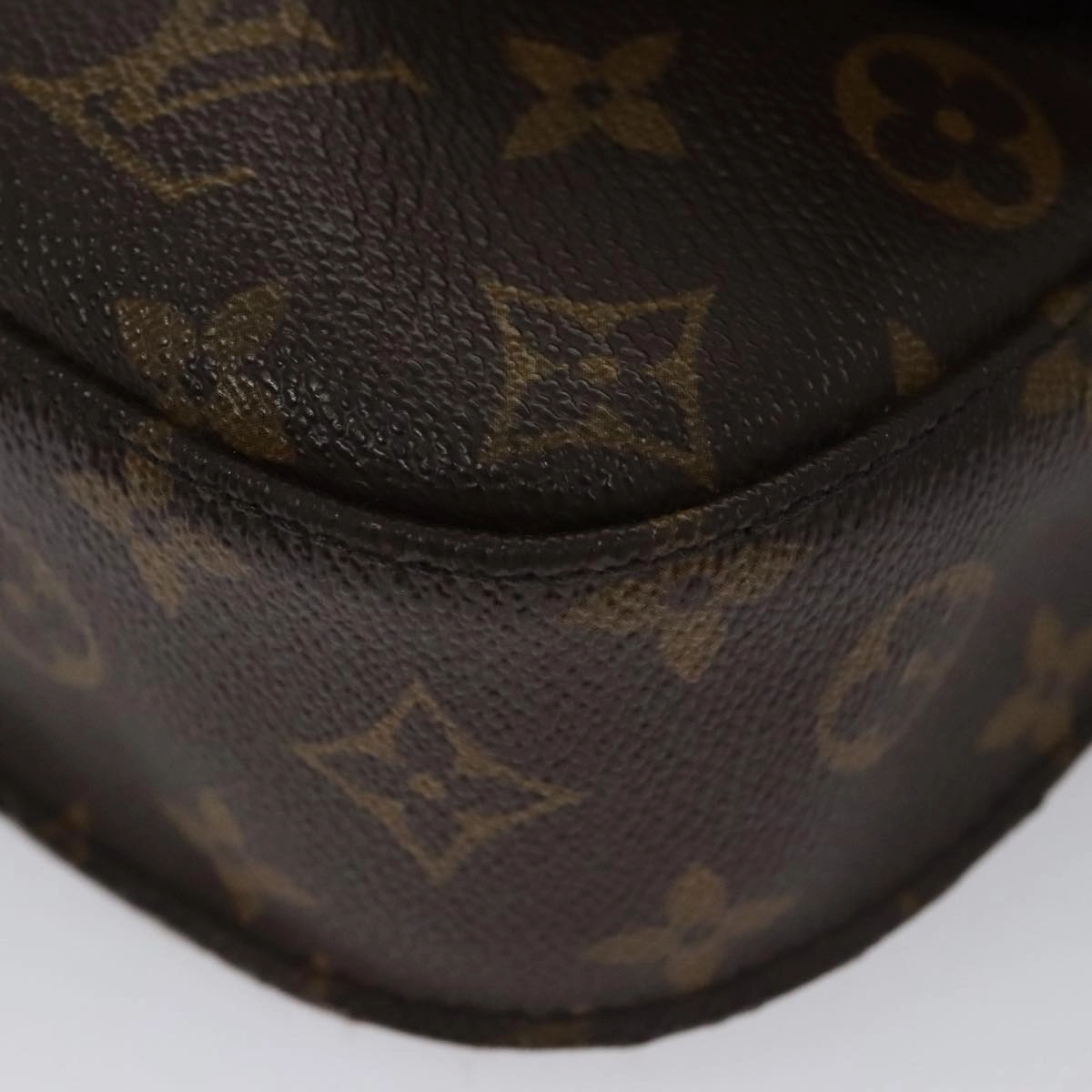 LOUIS VUITTON Monogram Saint Cloud MM Shoulder Bag M51243 LV 107094