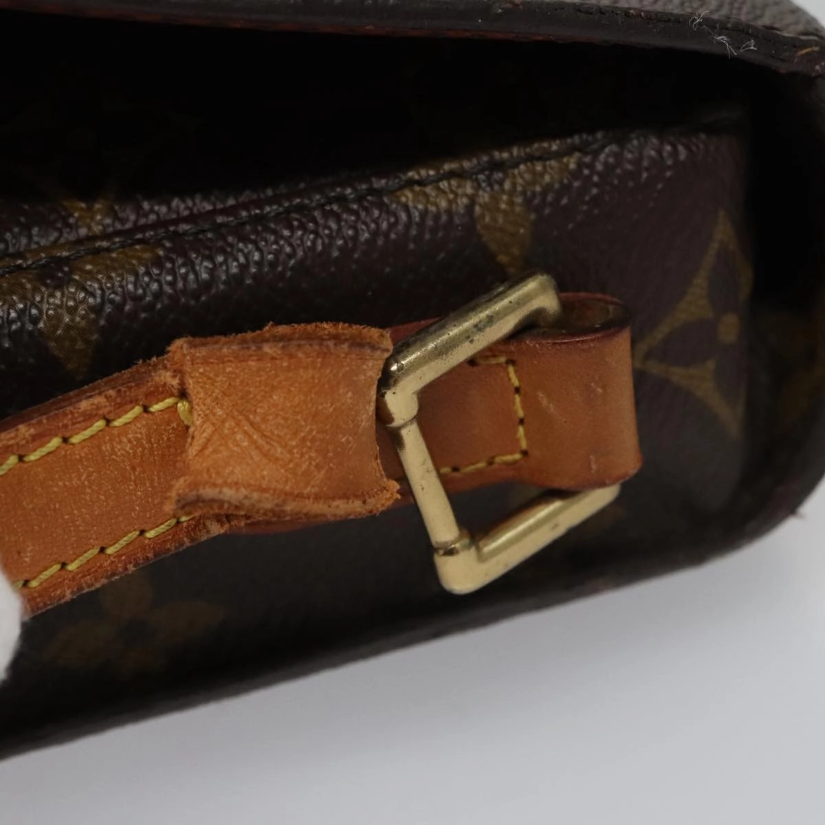 LOUIS VUITTON Monogram Saint Cloud MM Shoulder Bag M51243 LV 107094