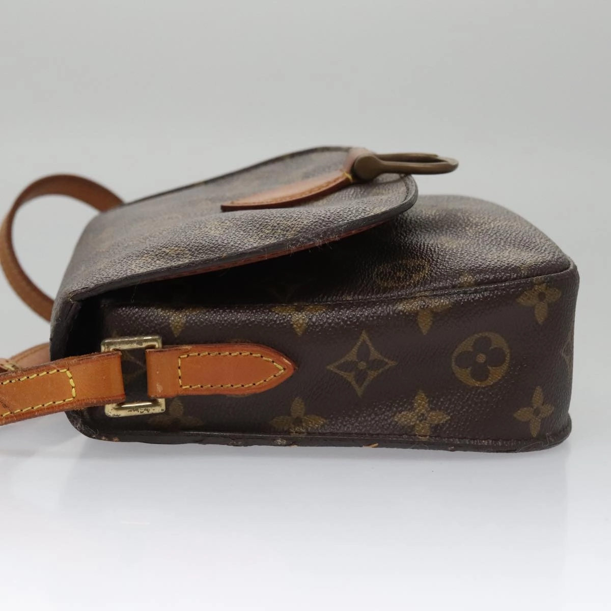 LOUIS VUITTON Monogram Saint Cloud MM Shoulder Bag M51243 LV 107094