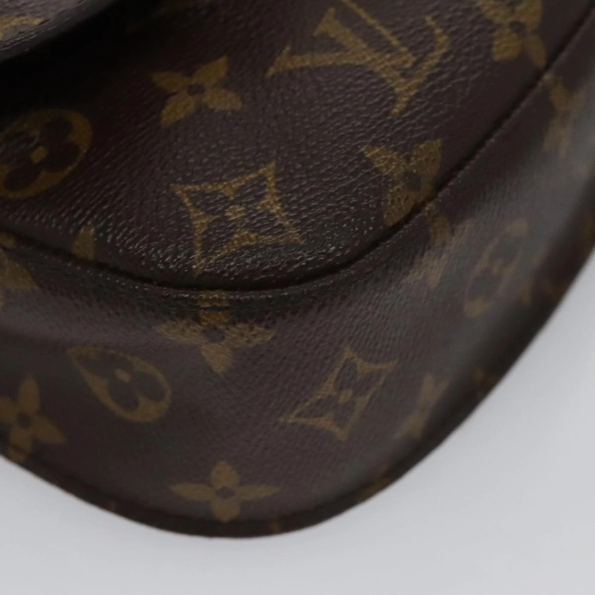 LOUIS VUITTON Monogram Saint Cloud MM Shoulder Bag M51243 LV 107094