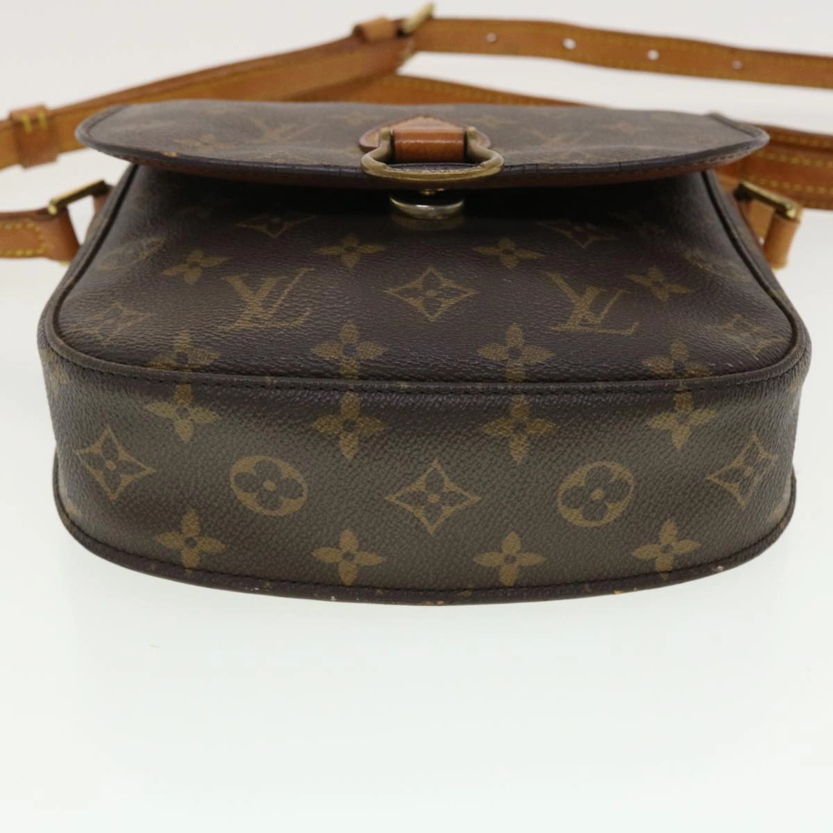 LOUIS VUITTON Monogram Saint Cloud PM Shoulder Bag M51244 LV bs4947