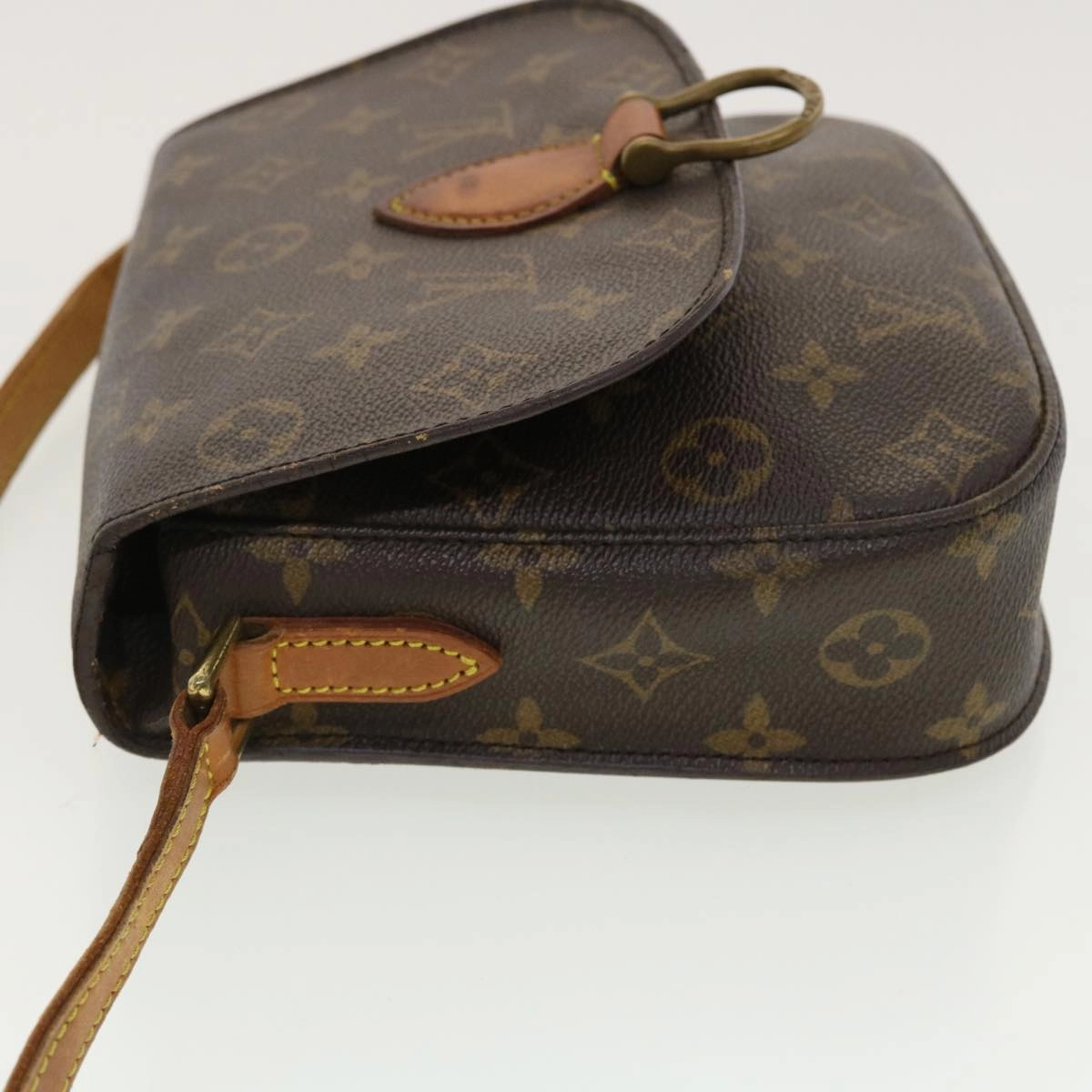 LOUIS VUITTON Monogram Saint Cloud PM Shoulder Bag M51244 LV bs4947