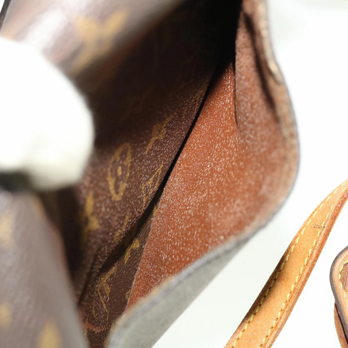 LOUIS VUITTON Monogram Saint Cloud PM Shoulder Bag M51244 LV bs4947