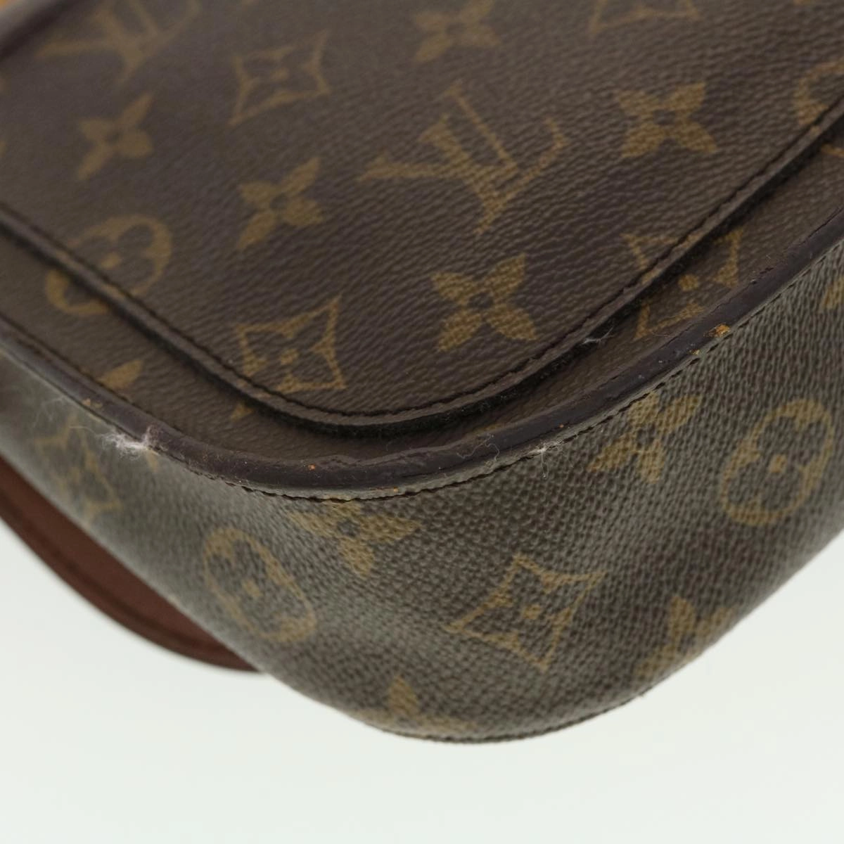 LOUIS VUITTON Monogram Saint Cloud PM Shoulder Bag M51244 LV bs4947
