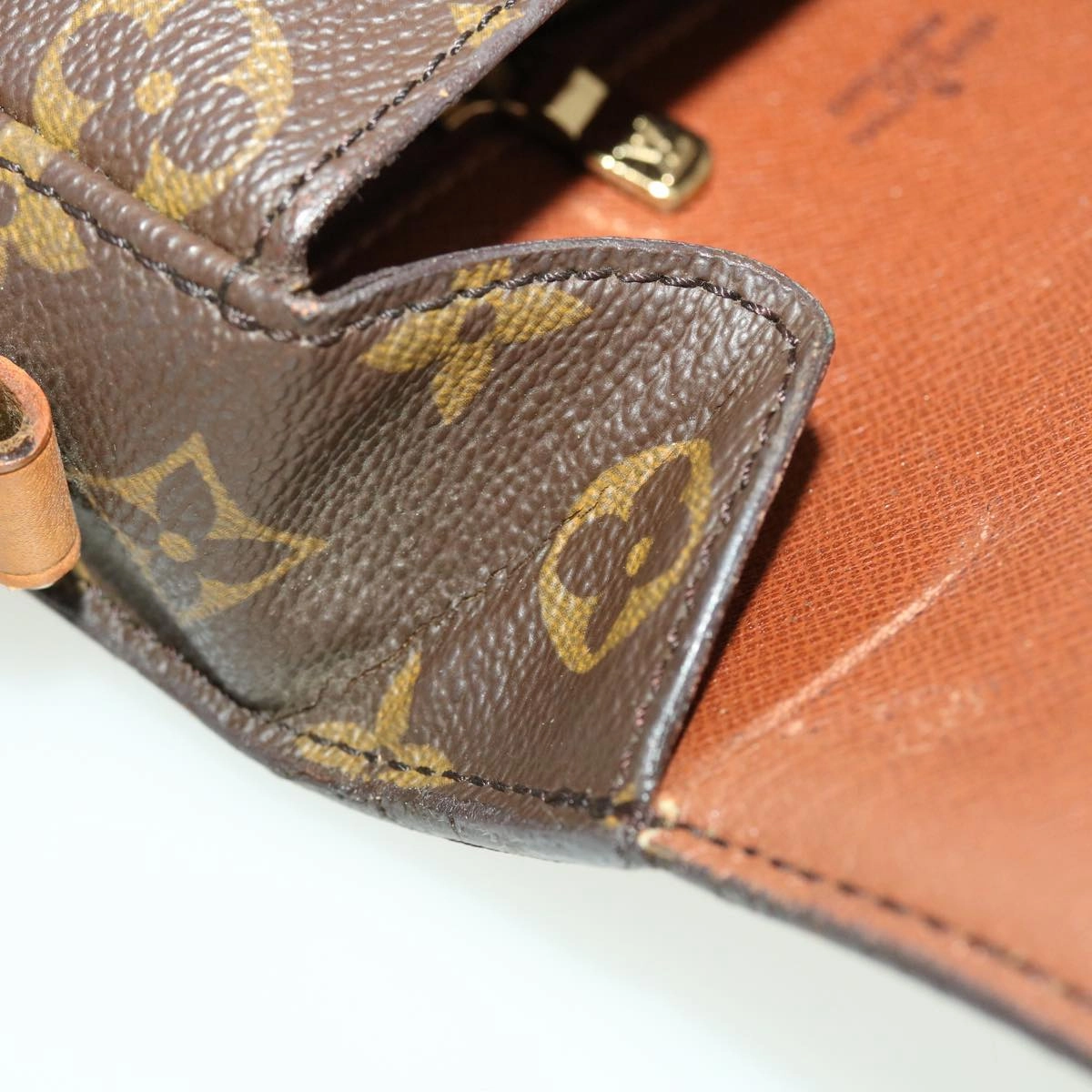 LOUIS VUITTON Monogram Saint Cloud PM Shoulder Bag M51244 LV bs4947