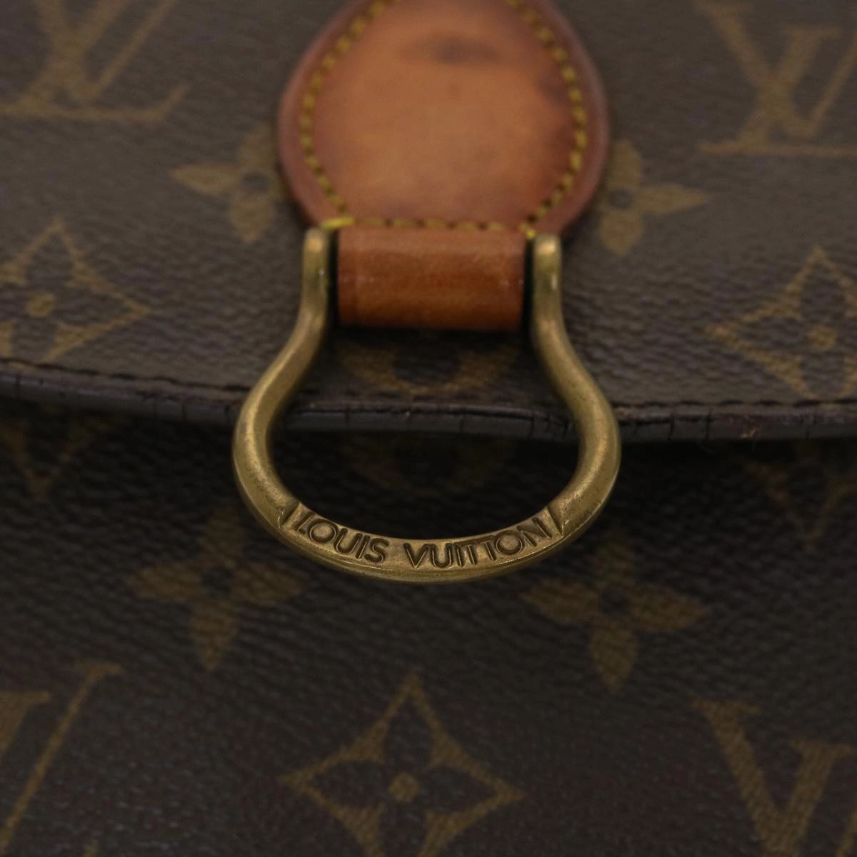 LOUIS VUITTON Monogram Saint Cloud PM Shoulder Bag M51244 LV bs4947