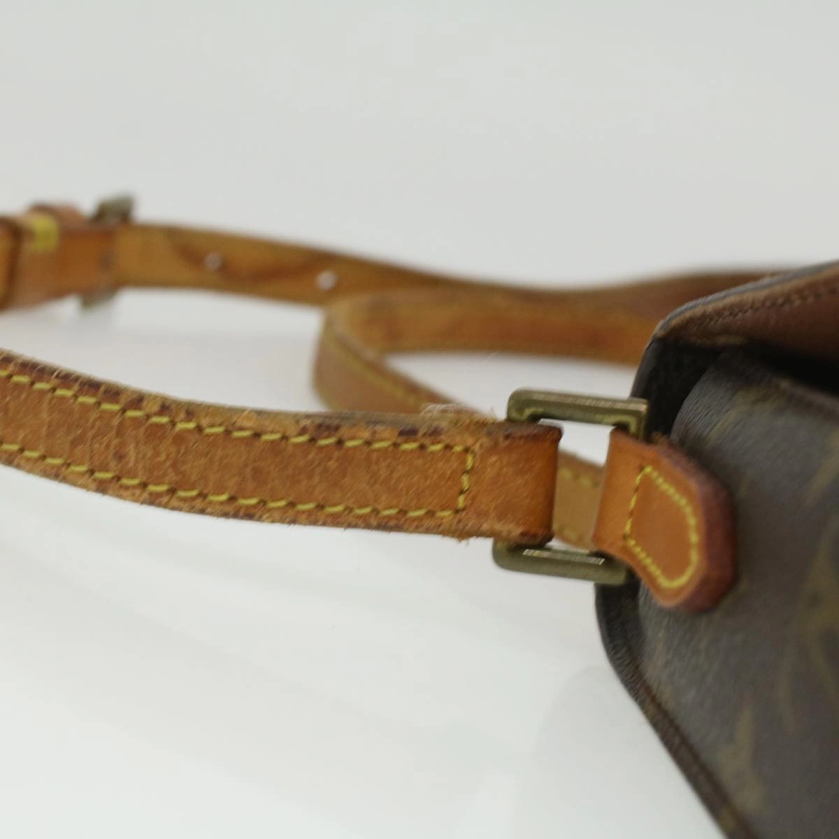 LOUIS VUITTON Monogram Saint Cloud PM Shoulder Bag M51244 LV rd4322