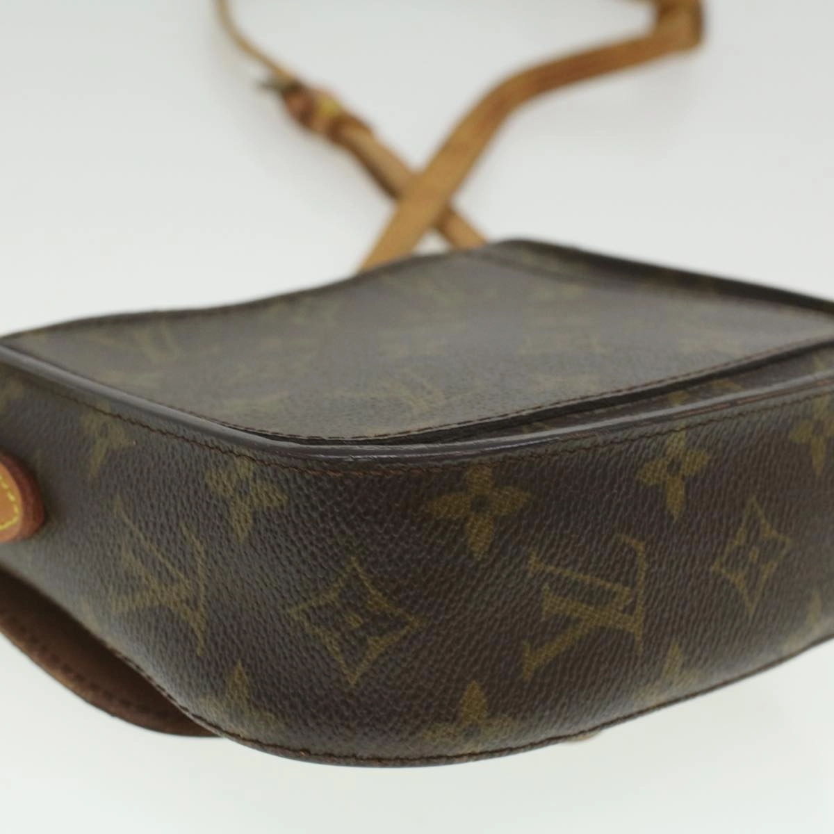LOUIS VUITTON Monogram Saint Cloud PM Shoulder Bag M51244 LV rd4322