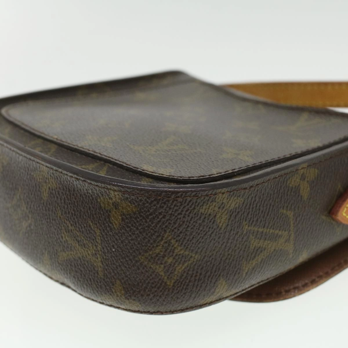 LOUIS VUITTON Monogram Saint Cloud PM Shoulder Bag M51244 LV rd4322