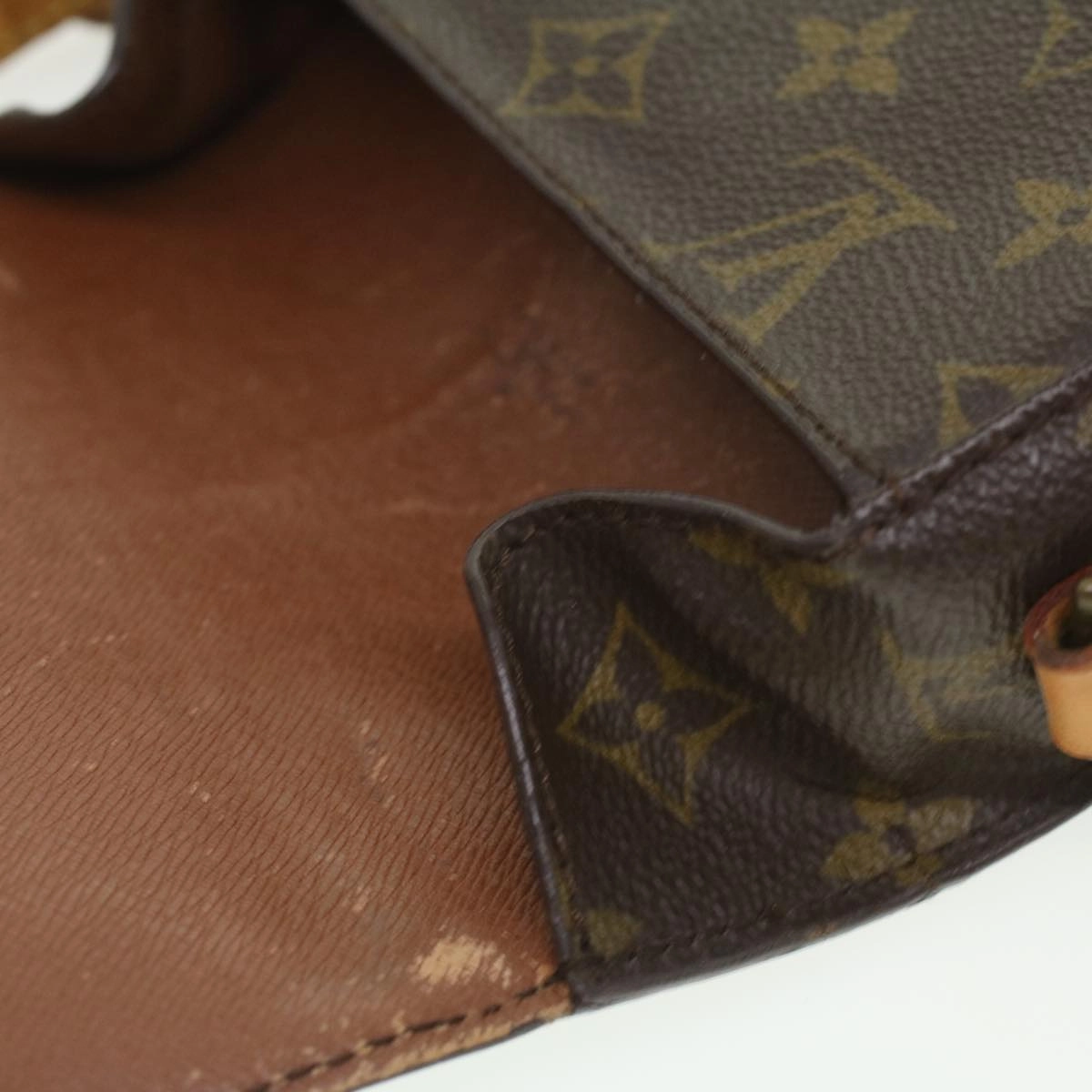 LOUIS VUITTON Monogram Saint Cloud PM Shoulder Bag M51244 LV rd4322