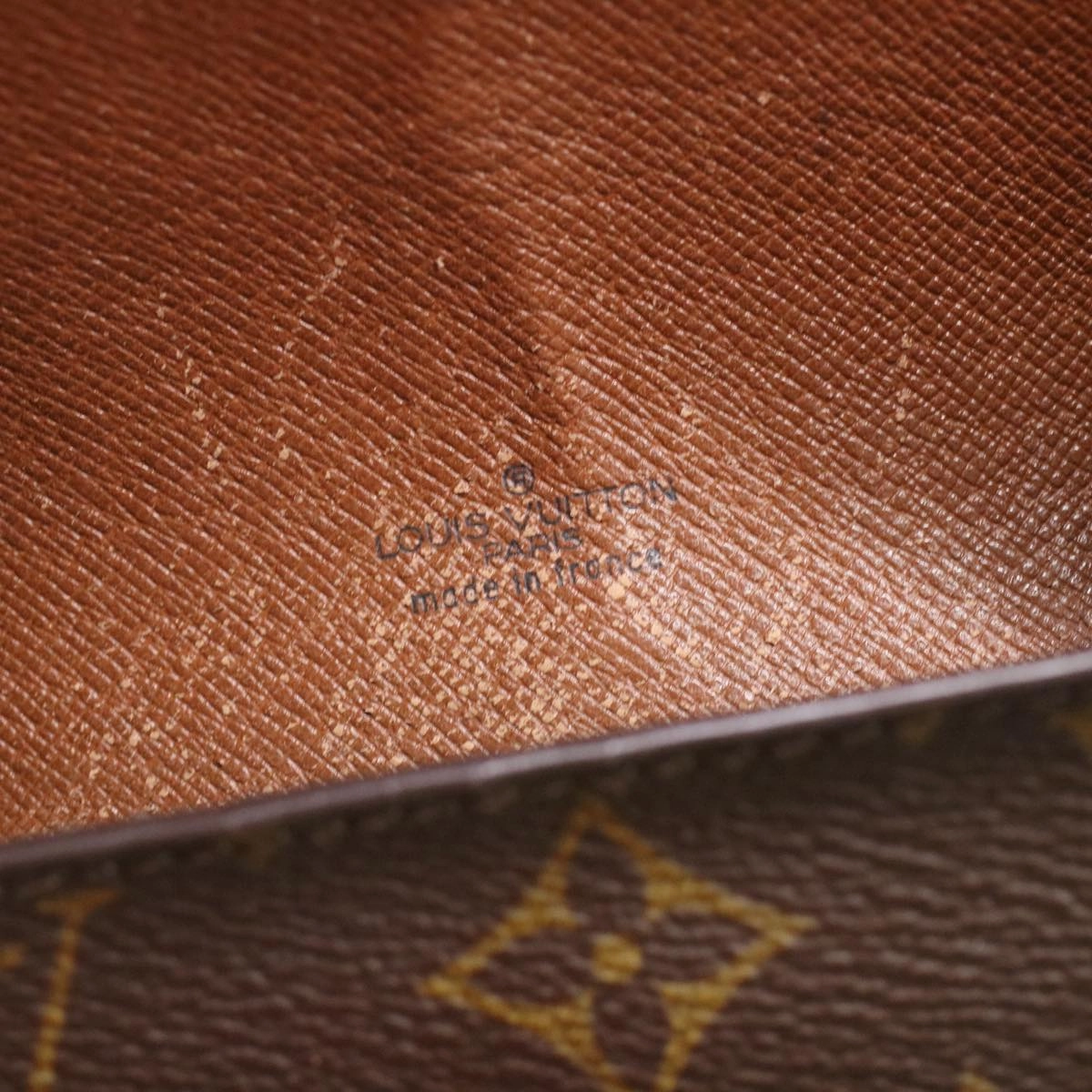 LOUIS VUITTON Monogram Saint Cloud PM Shoulder Bag M51244 LV rd4322