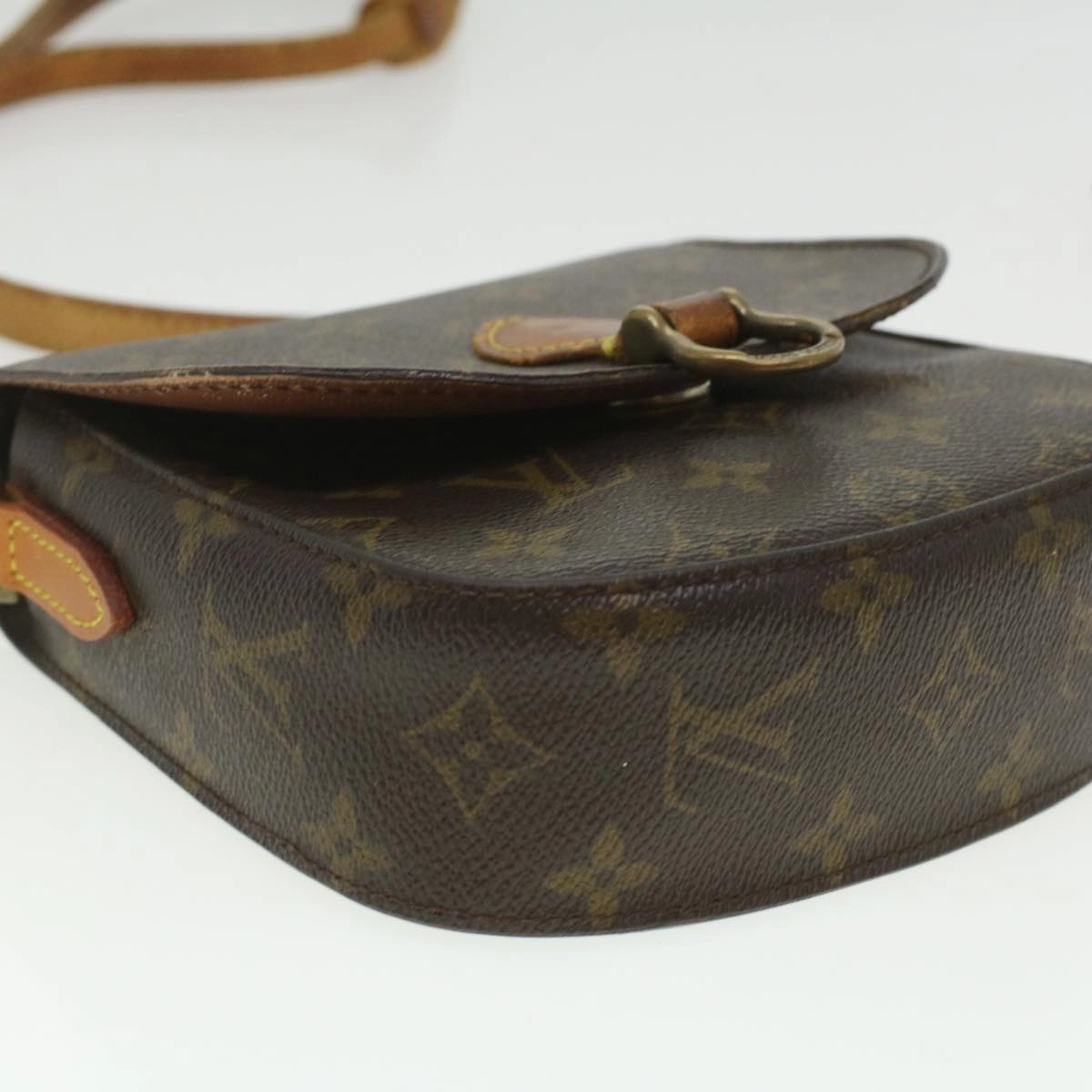 LOUIS VUITTON Monogram Saint Cloud PM Shoulder Bag M51244 LV rd4322