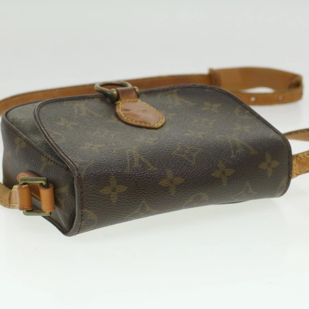 LOUIS VUITTON Monogram Saint Cloud PM Shoulder Bag M51244 LV rd4322