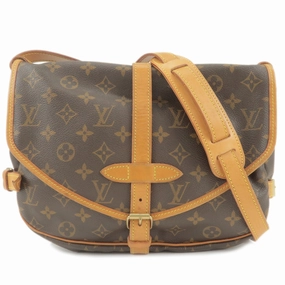 Louis Vuitton Monogram Saumur 30 Shoulder Bag Crossbody Bag M42256