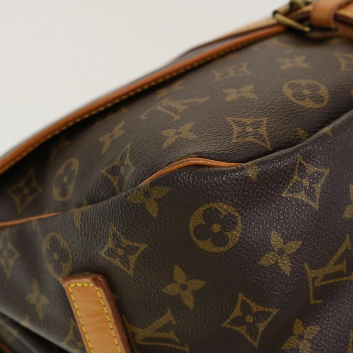 LOUIS VUITTON Monogram Saumur 35 Shoulder Bag M42254 LV 41101