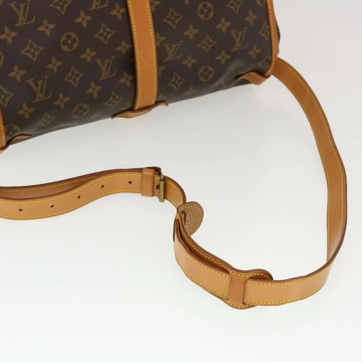 LOUIS VUITTON Monogram Saumur 35 Shoulder Bag M42254 LV 41101