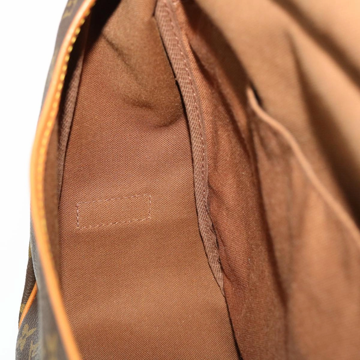 LOUIS VUITTON Monogram Saumur 35 Shoulder Bag M42254 LV 41101