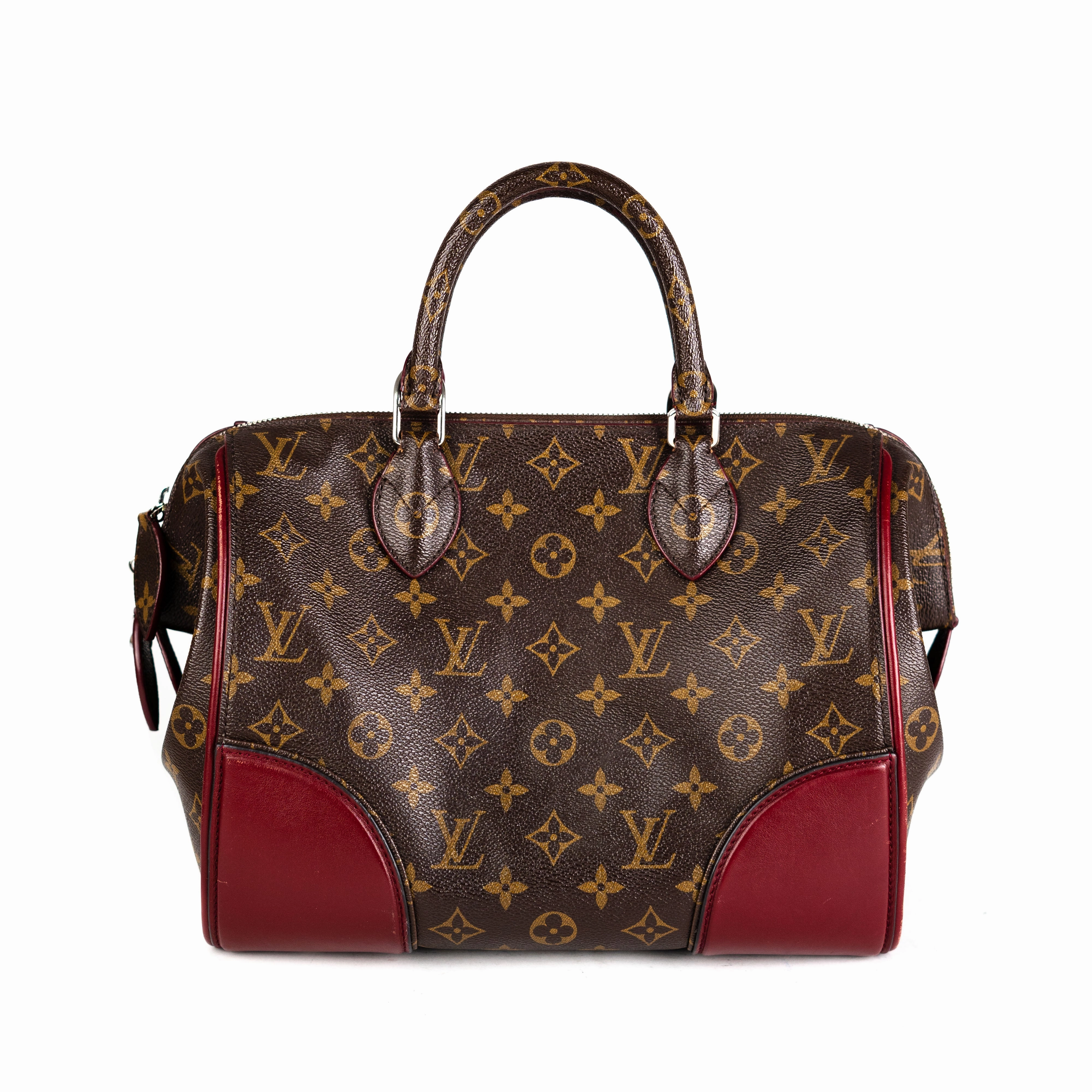 Louis Vuitton Monogram Shine Doc PM Bordeaux