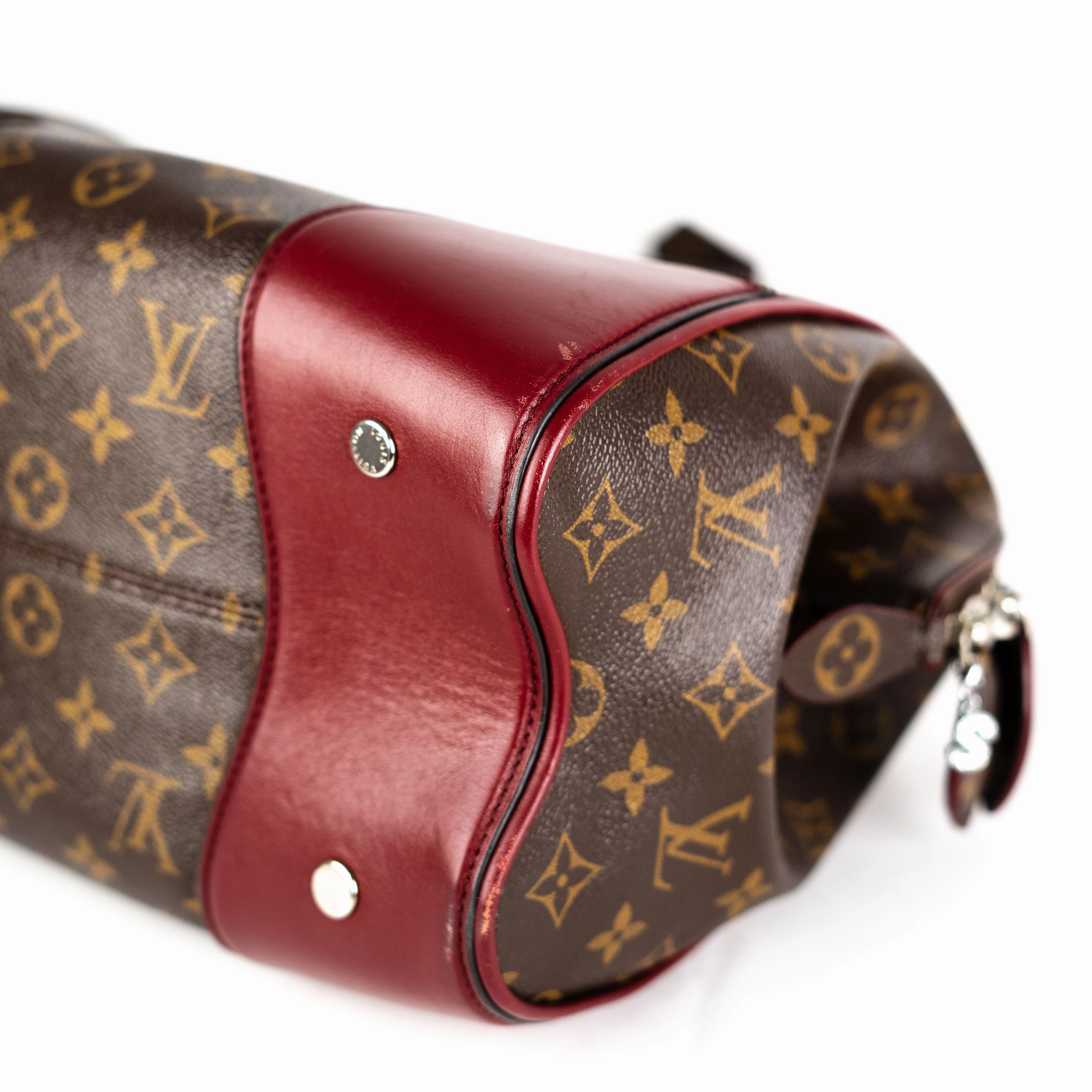 Louis Vuitton Monogram Shine Doc PM Bordeaux