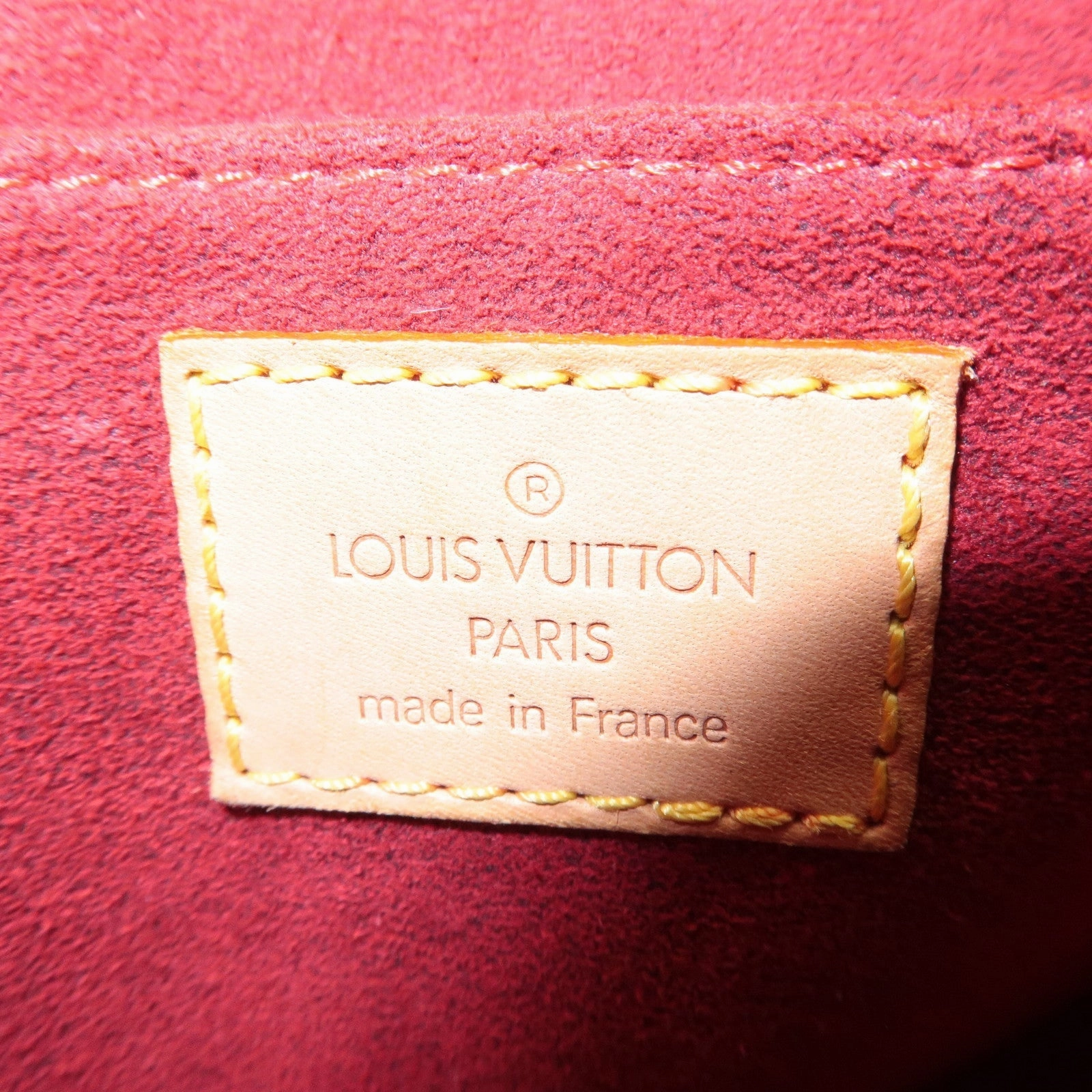 Louis Vuitton Monogram Tambourine Shoulder Bag Brown M51179