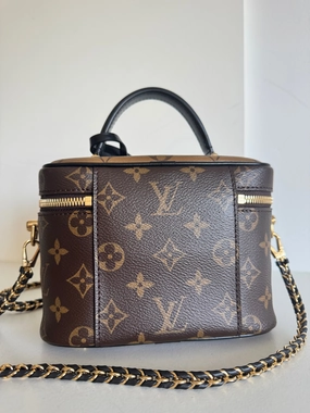 Louis Vuitton Monogram Vanity NV PM Bag Chain Shoulder