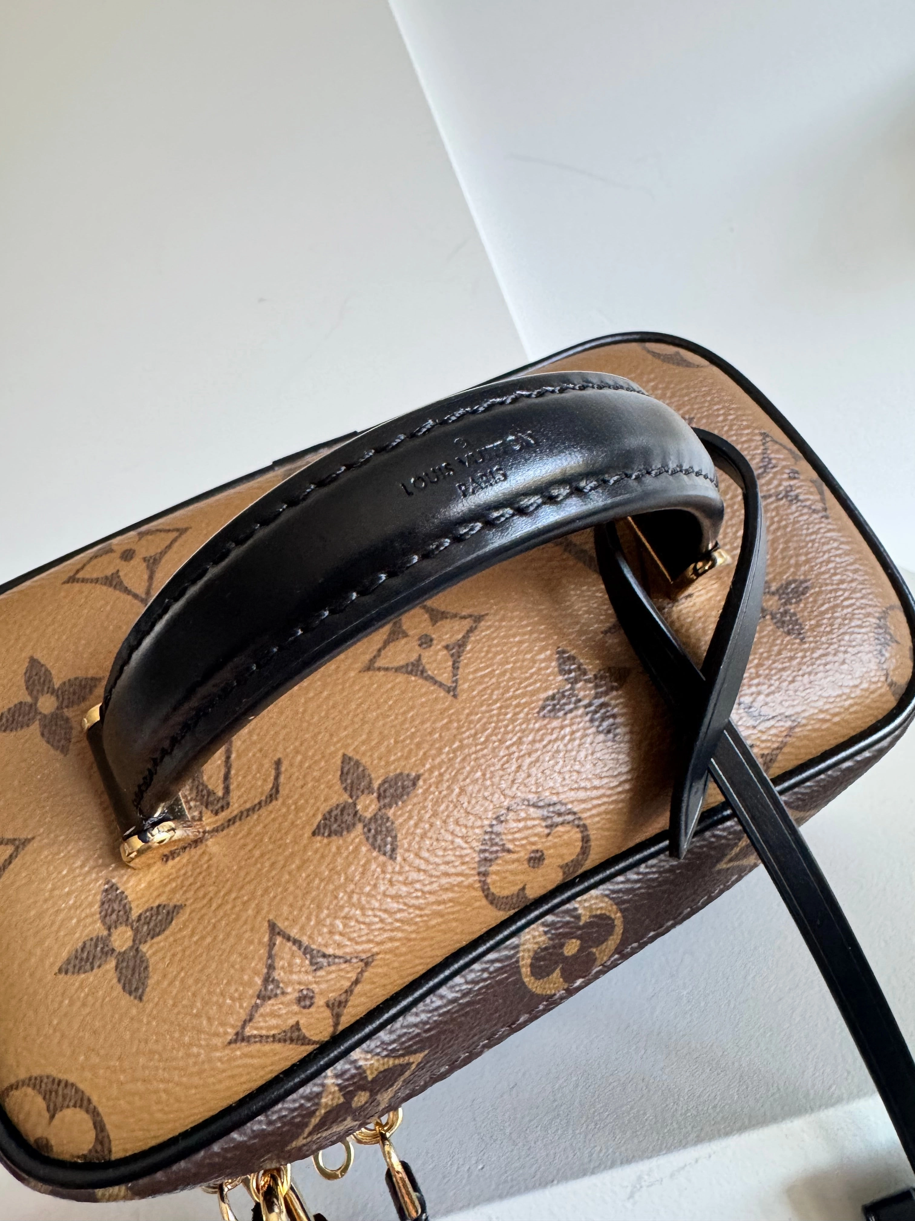 Louis Vuitton Monogram Vanity NV PM Bag Chain Shoulder
