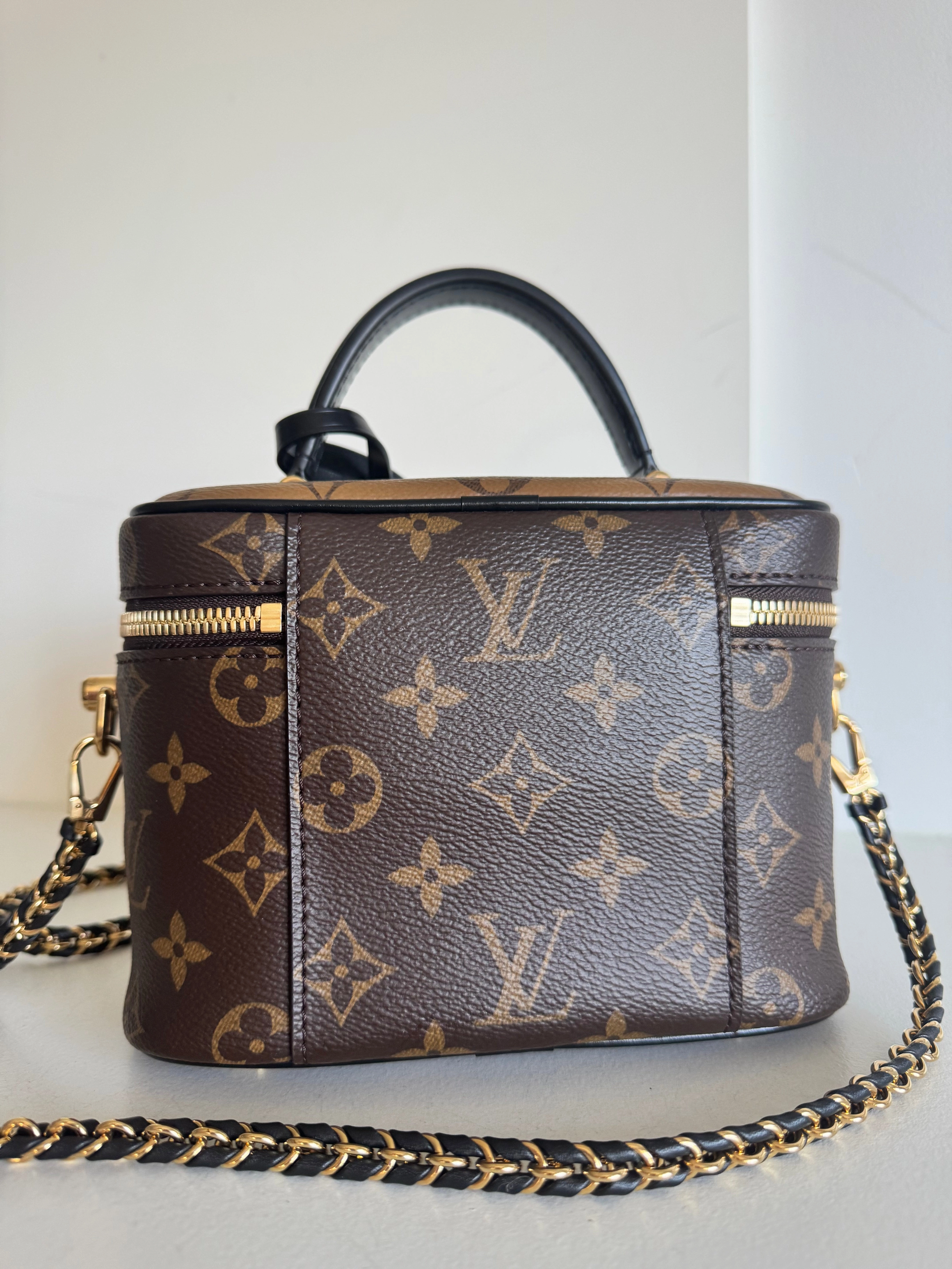 Louis Vuitton Monogram Vanity NV PM Bag Chain Shoulder