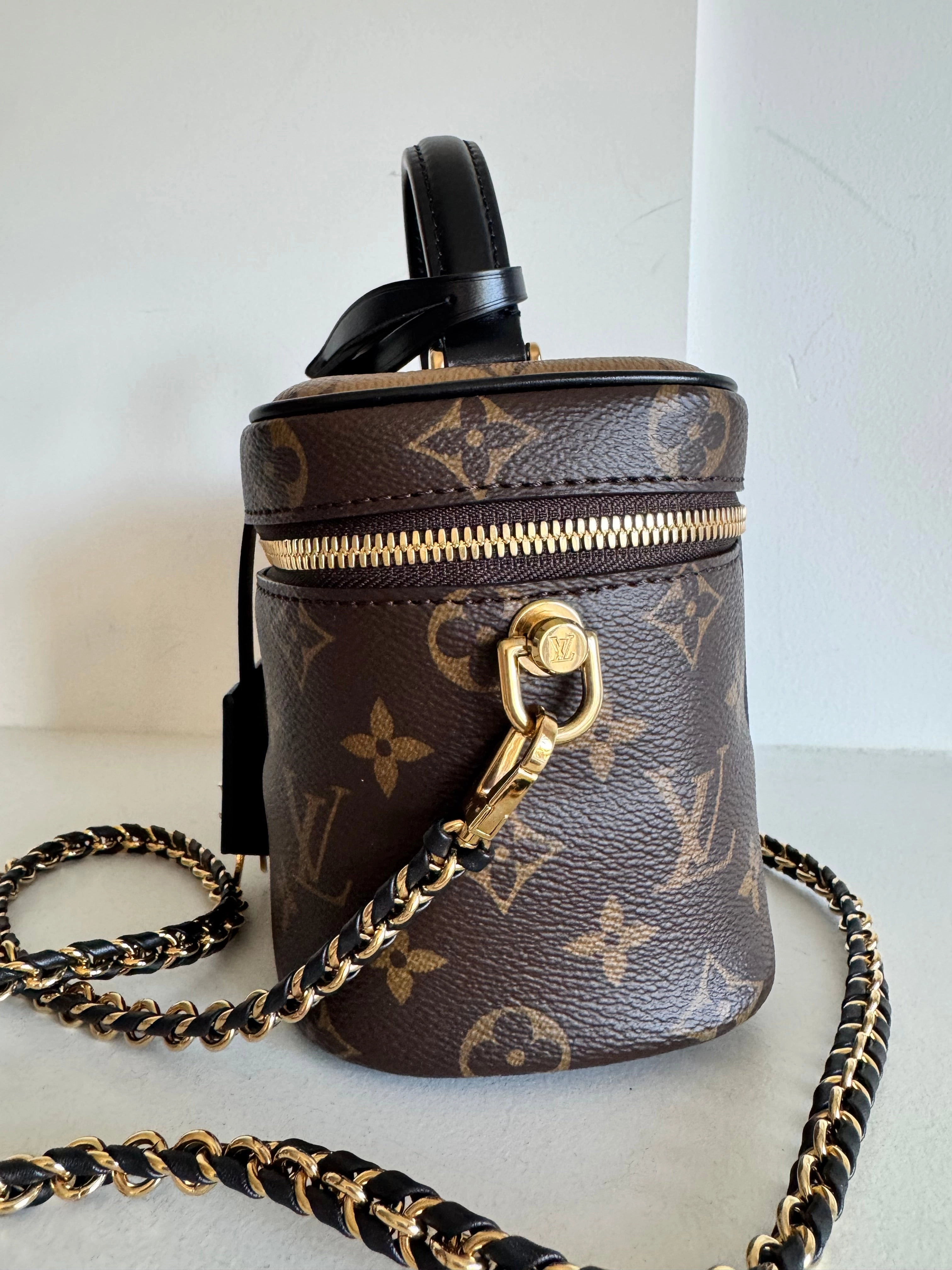 Louis Vuitton Monogram Vanity NV PM Bag Chain Shoulder