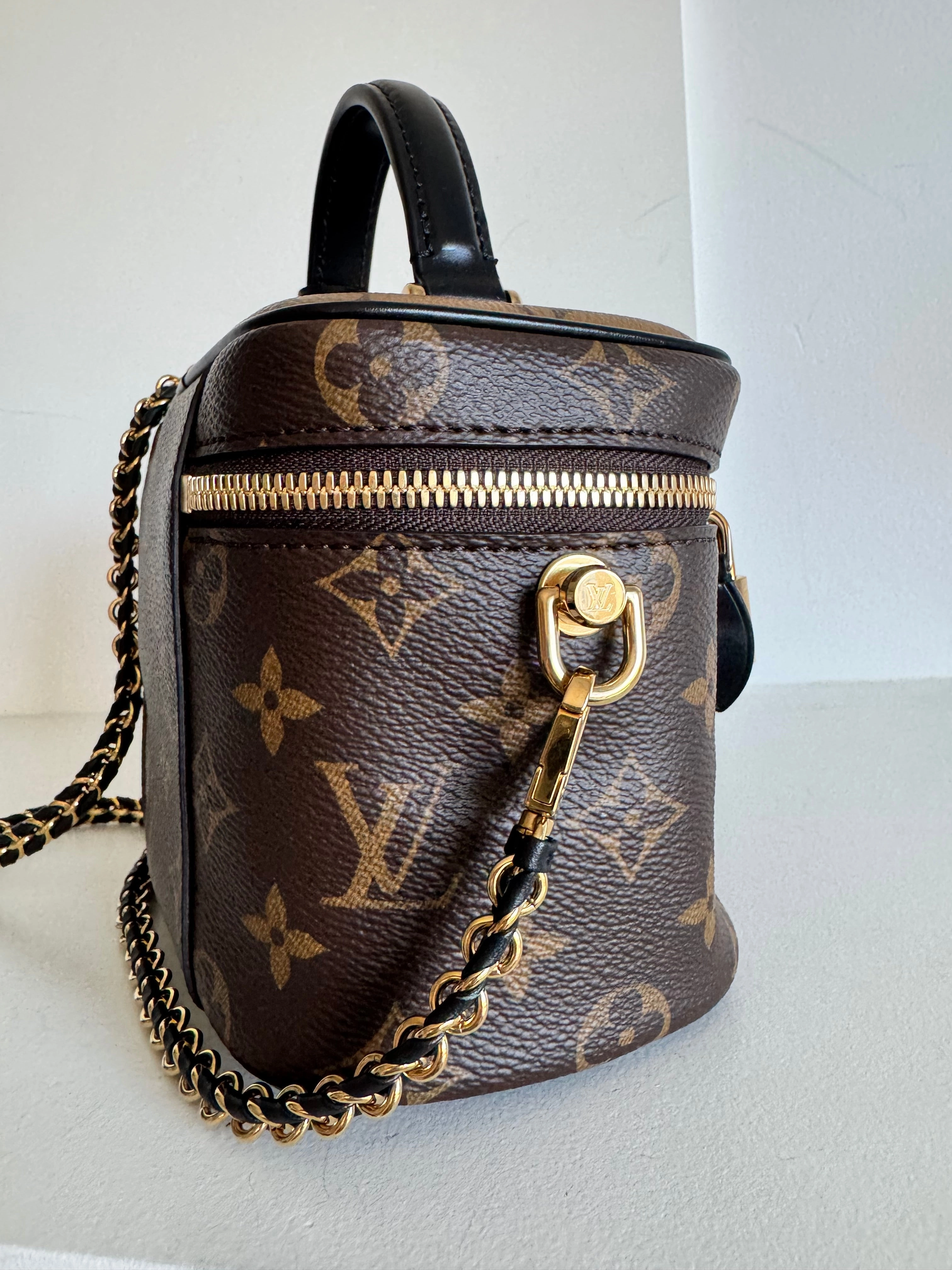 Louis Vuitton Monogram Vanity NV PM Bag Chain Shoulder