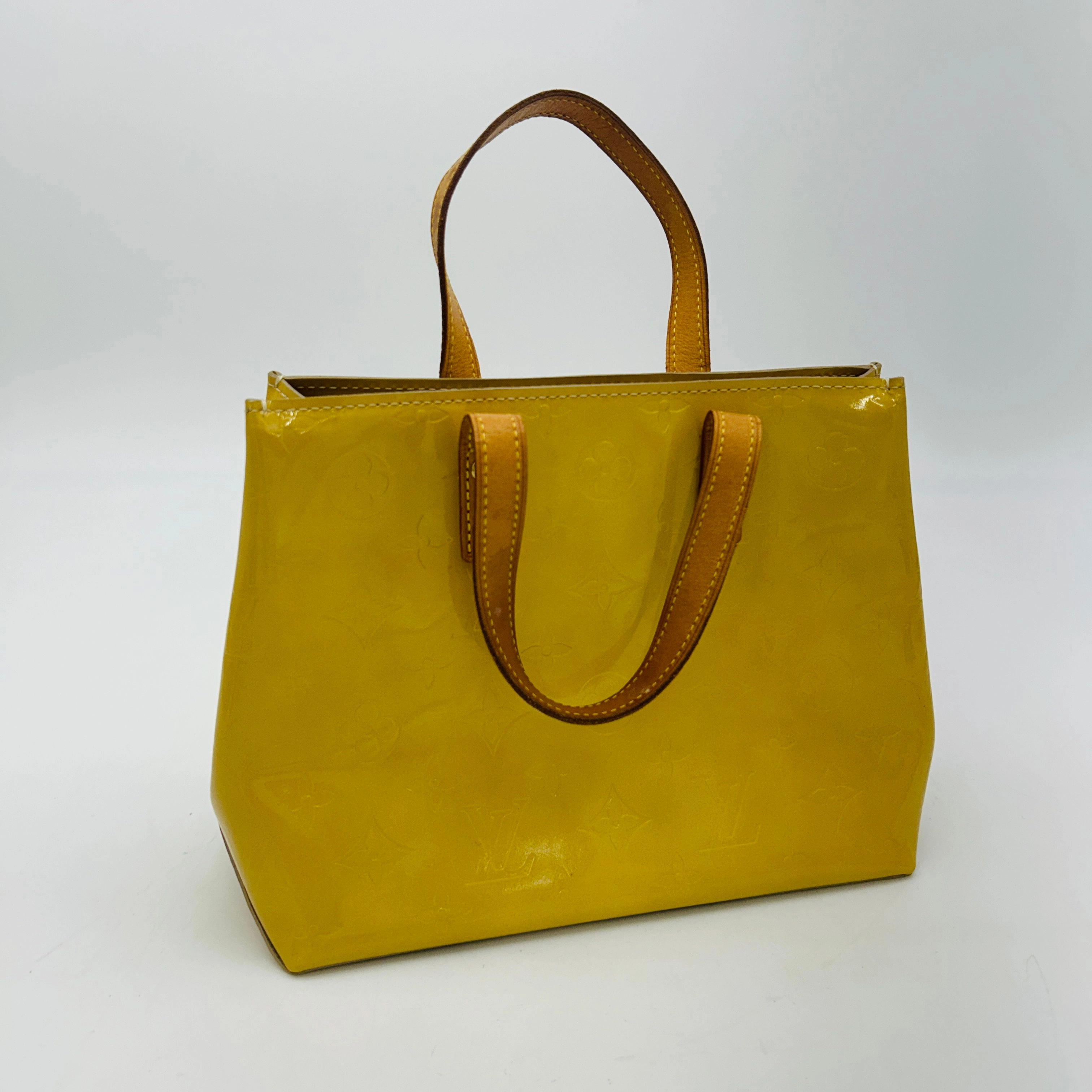 Louis Vuitton Monogram Vernis Colombus Vintage - Yellow Totes, Handbags  B12233TTN4