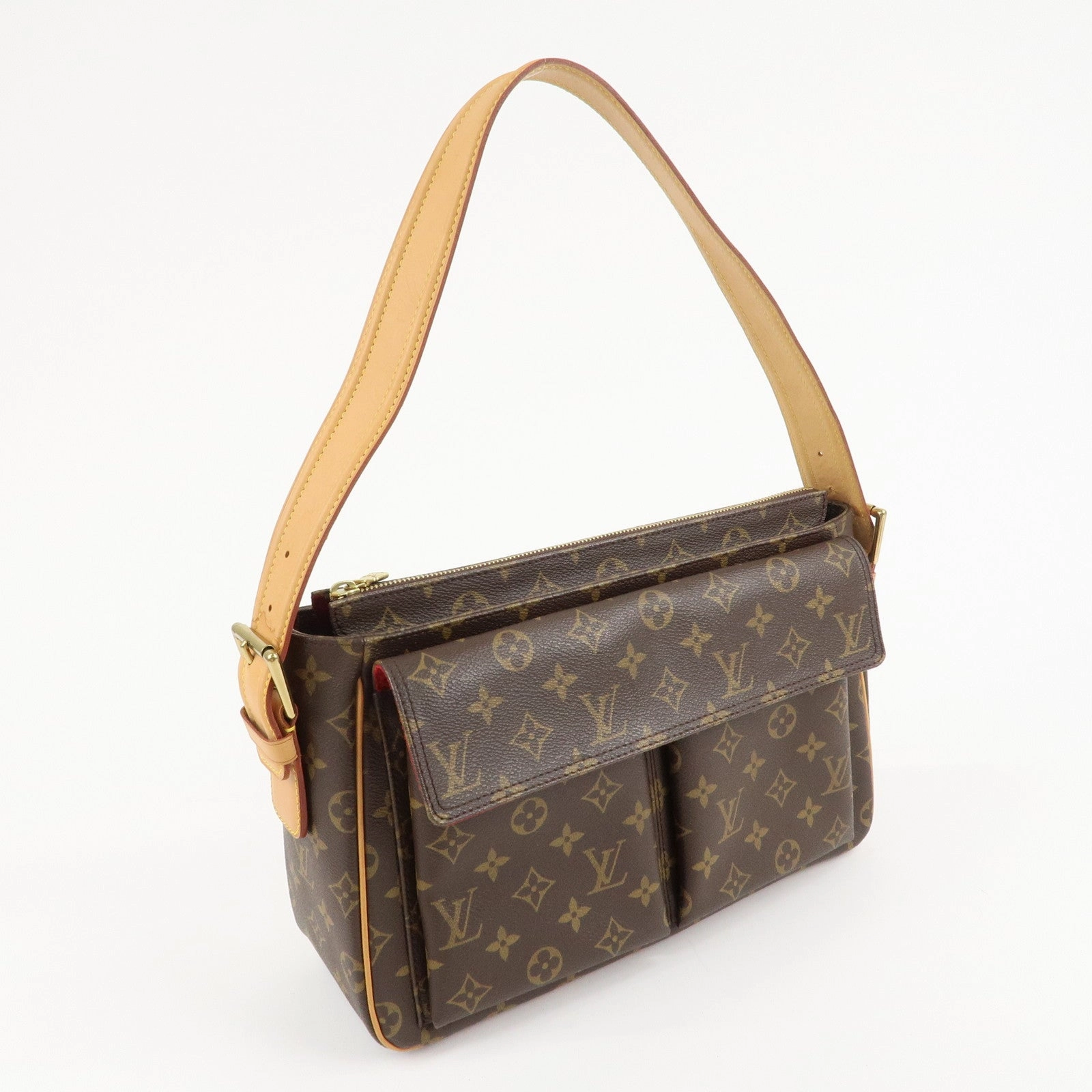 Louis Vuitton Monogram Viva Cite GM Shoulder Bag M51163