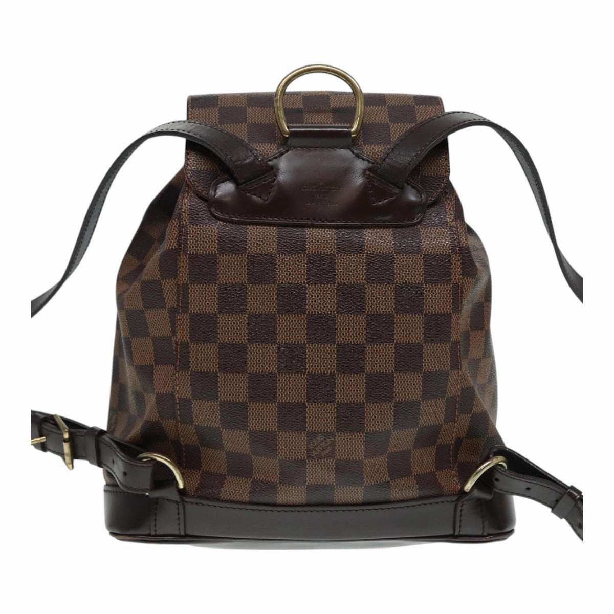 Louis Vuitton Montsouris Brown Canvas Backpack Bag