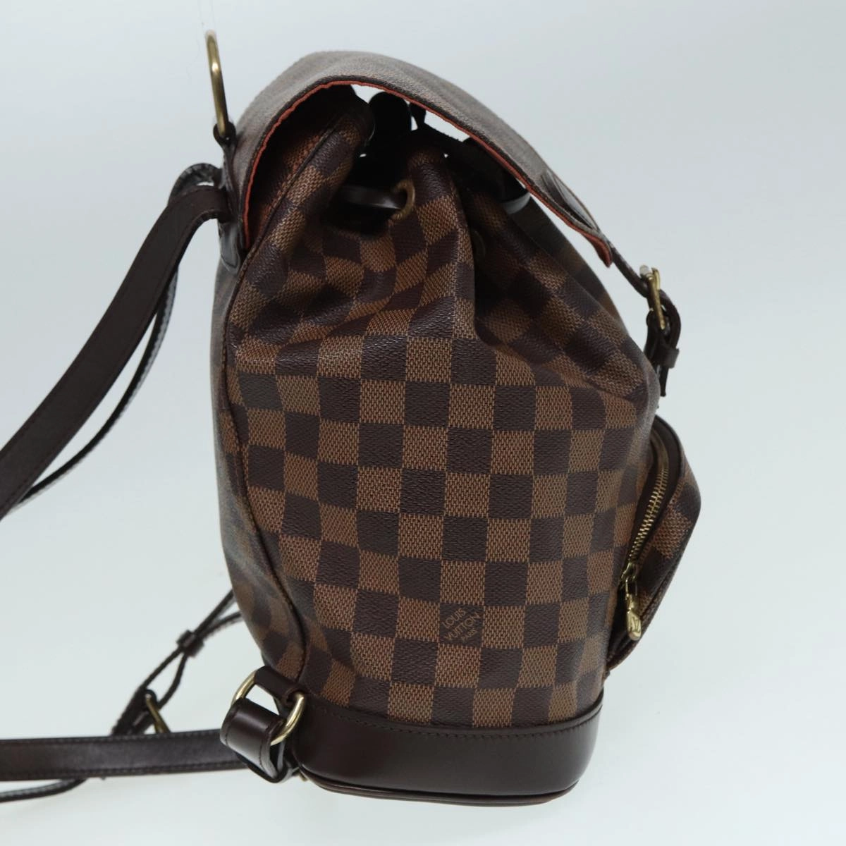 Louis Vuitton Montsouris Brown Canvas Backpack Bag