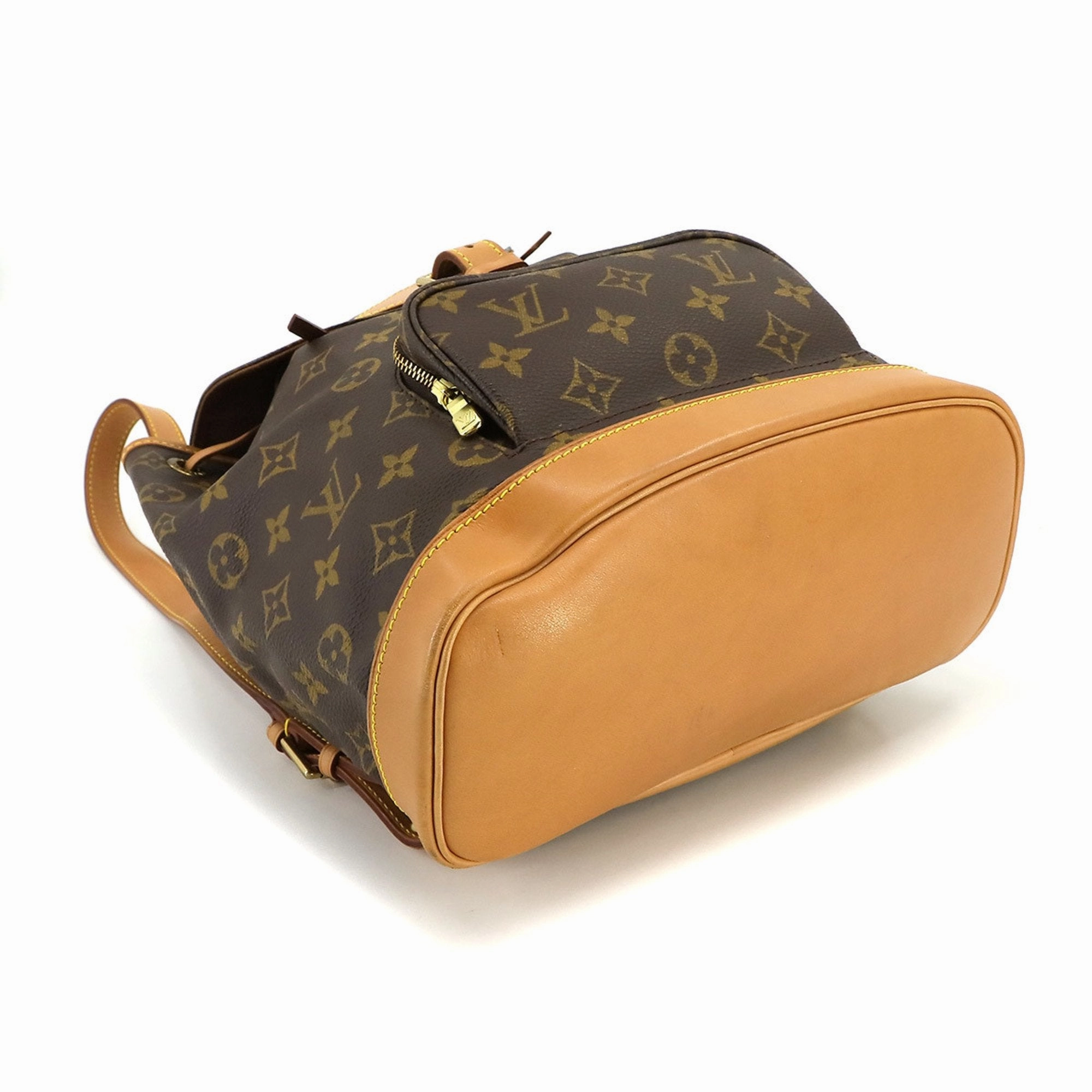 Louis Vuitton Montsouris  Canvas Backpack Bag ()