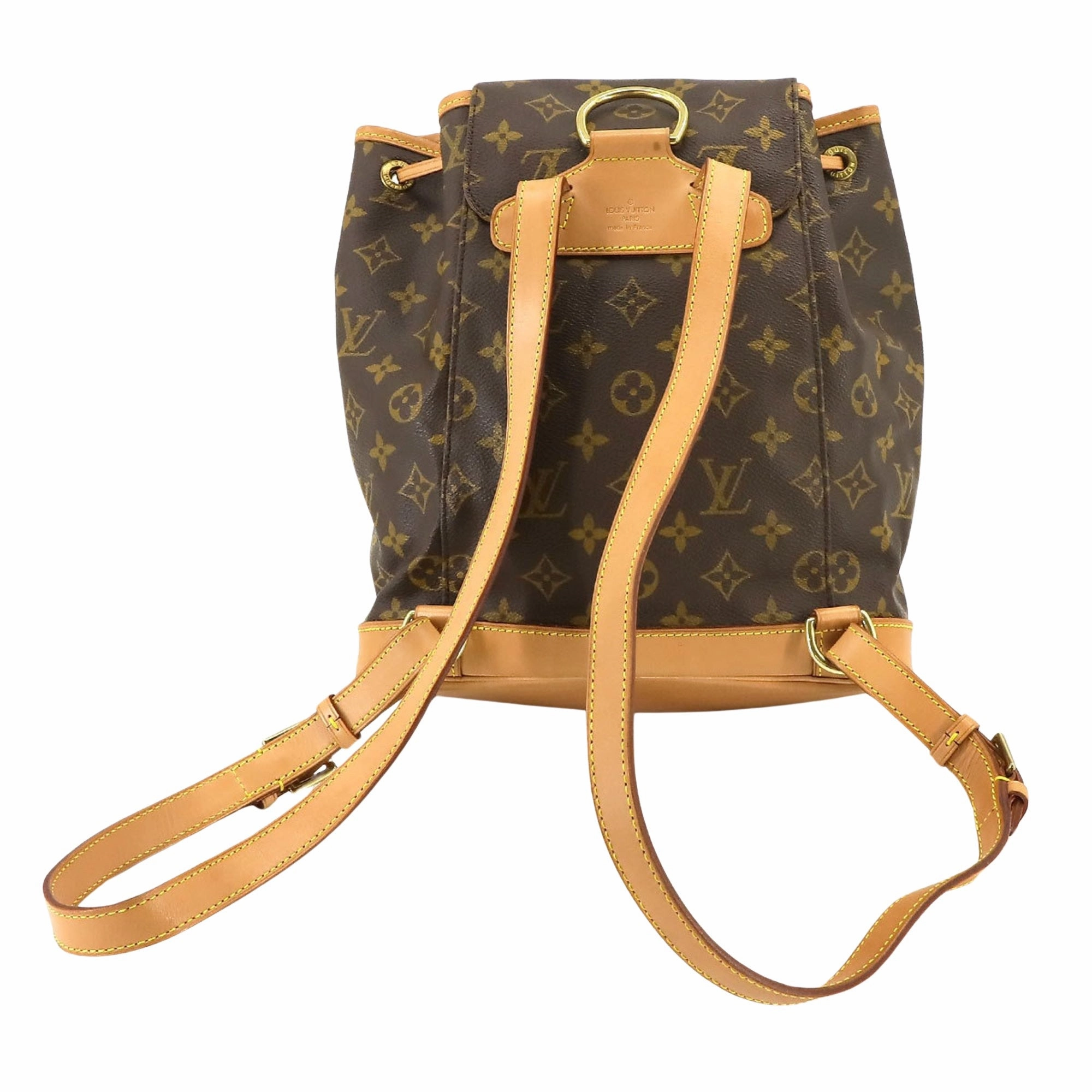 Louis Vuitton Montsouris  Canvas Backpack Bag ()