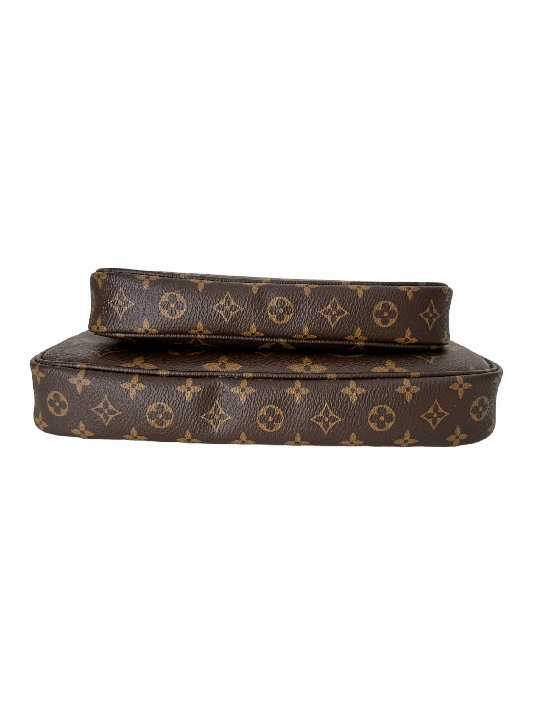 Louis Vuitton Multi Pochette Accessoires Monogram Rose Clair Crossbody Bag