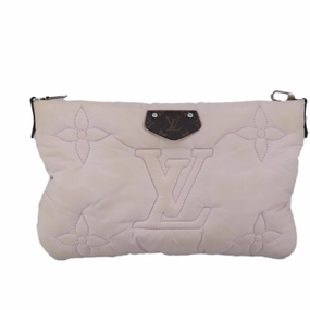 Louis Vuitton Multi Pochette Accessoires Pink Synthetic Shoulder Bag