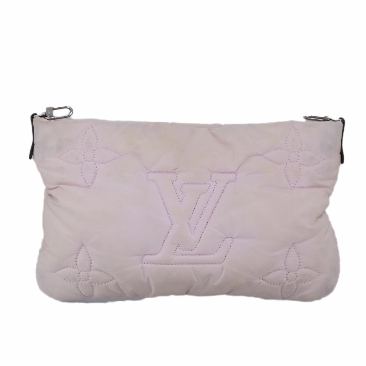 Louis Vuitton Multi Pochette Accessoires Pink Synthetic Shoulder Bag